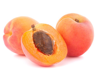 Naklejka na ściany i meble Ripe apricot fruit
