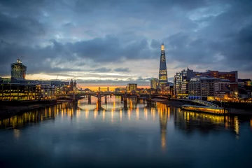 Zelfklevend Fotobehang The london Skyline © olavs