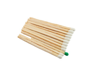 Matches isolated on a white background