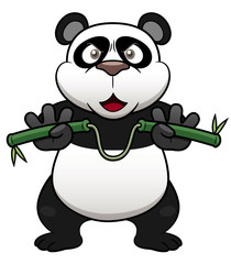 Obraz premium Illustration of Cartoon panda