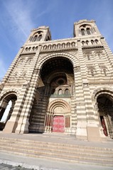 Fototapeta premium cathédrale de la major, Marseille