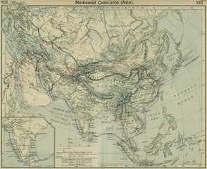 Fototapeta na wymiar Antique Map