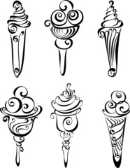 Set ice cream