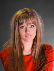 Fototapeta premium Beautiful young woman