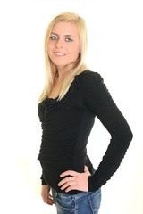 Beautiful Sexy Blonde Girl