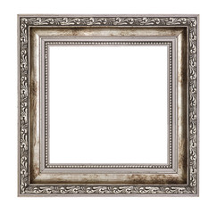 small wooden frame with thick border - 49521487