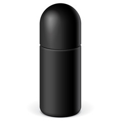 Realistic Black Cosmetics bottle can Spray, Deodorant