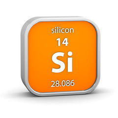Silicon material sign