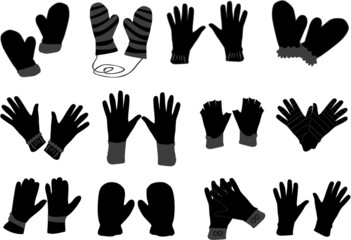 gloves - Vector