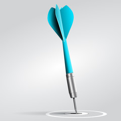 Vector Target and Dart, Excellence Concept.