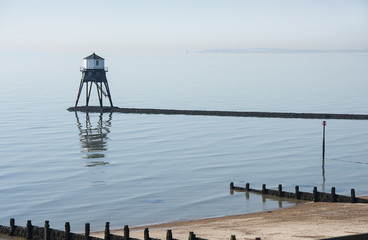 Low Lighthouse at Dovercourt, Essex, UK
