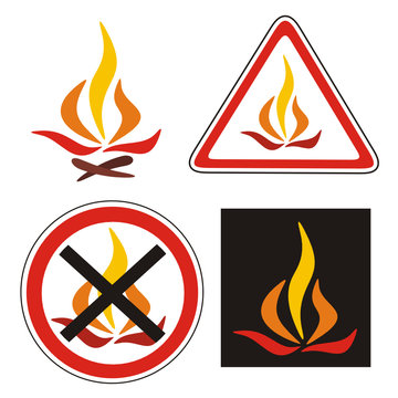 Symbol Fire various