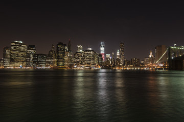 Fototapeta na wymiar New York, Manhattan, Brooklyn Bridge