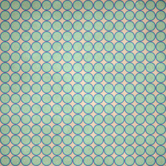blue green grunge background with stripe pattern circle