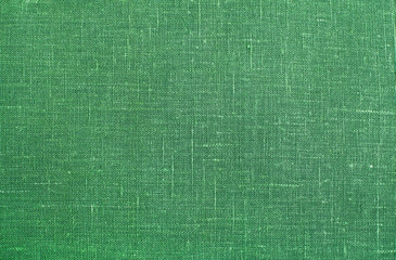 green linen texture background