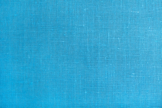 Blue Linen Texture Background