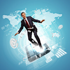 Modern technology illustration