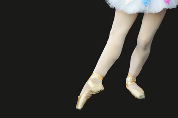ballerina con scarpette
