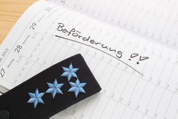 Beförderung bei der Polizei