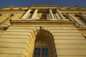façade du château de Versailles