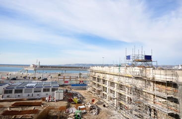 Obraz premium chantier et construction