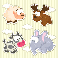 icon animals vector