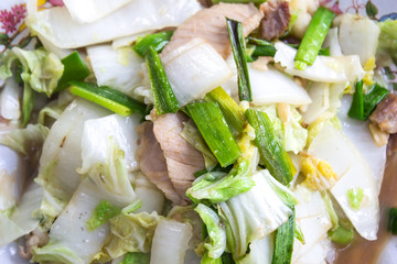 Stir fried vegetables in a bowl