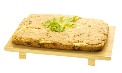 Pie with cheese