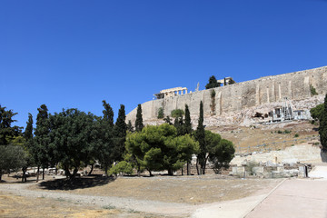 View of  Acropolis of Athens