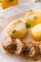 Silesian dumplings