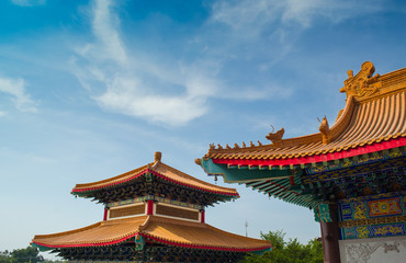 Fototapeta premium chinese style roof