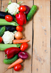 Assorted vegetables