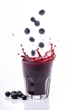 succo di mirtilli