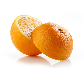 fresh half orange