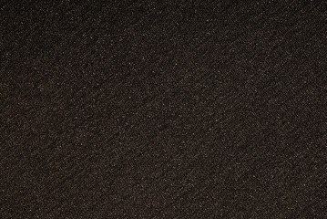 black knitted fabric