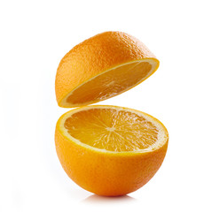 fresh half orange