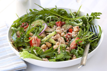 Tuna and Chickpea Salad