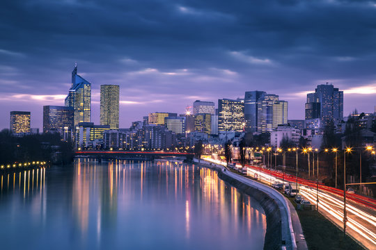 Fototapeta Quartier La Defense Paris
