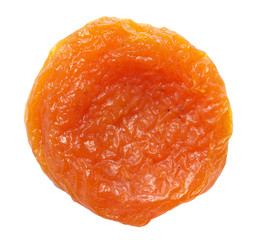 apricots on a white background. macro