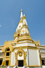 Fototapeta na wymiar pagoda w świątyni Tajlandii.
