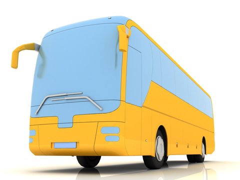 bus (3-D simulation, 3-D visualization)