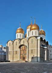 Fototapeta na wymiar Dormition Cathedral, Moscow