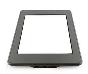 tablet computer isolated on the white backgrounds