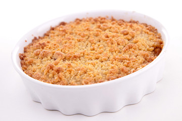 isolated crumble