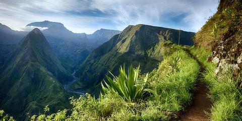 Cap Noir , Ile de la Réunion - obrazy, fototapety, plakaty