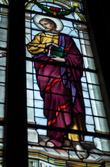 Obraz premium vitrail cathédrale Notre-Dame à Tulle