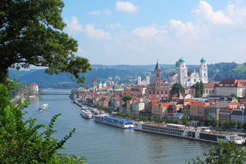 Passau, The City of Three Rivers, Bavaria, Germany