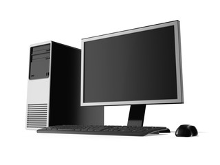 Fototapeta premium Desktop computer