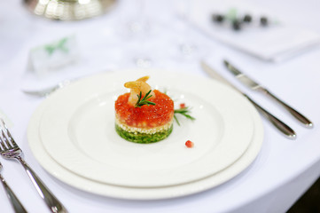 Fancy fish dish