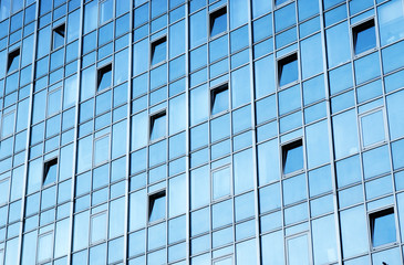 Fototapeta premium Glass windows of building